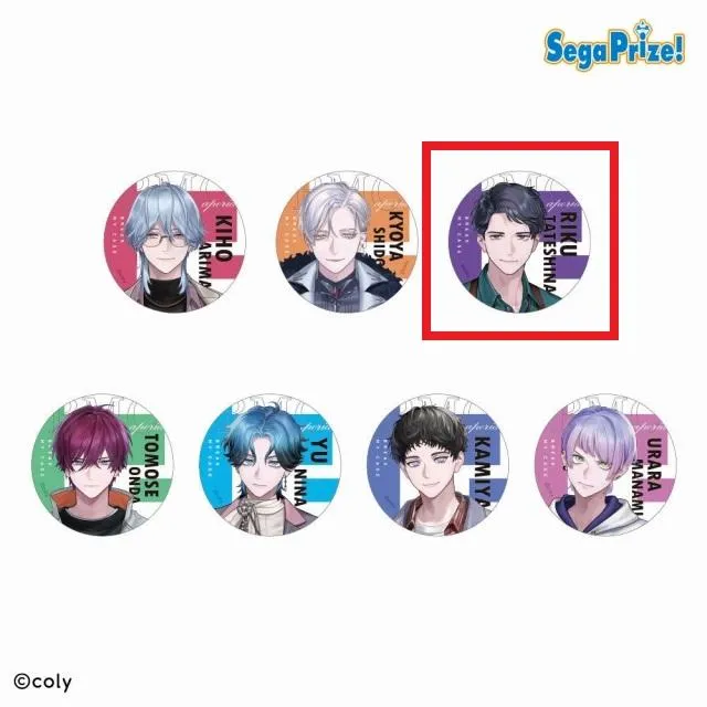 C立科吏来】『ブレイクマイケース』 缶バッジ～交渉部&特務部～Vol.2