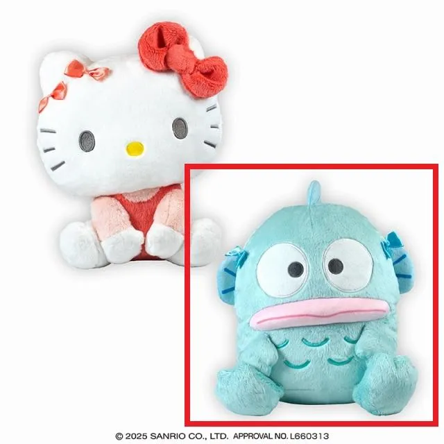 Bハンギョドン】サンリオキャラクターズ リボンおすわりドールBIG