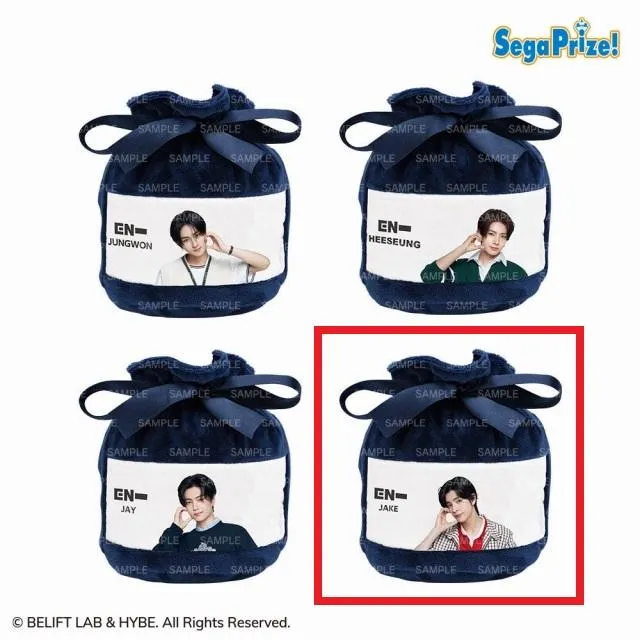 D:JAKE】ENHYPEN [PtZ] 巾着バニティポーチ オンラインクレーンゲーム