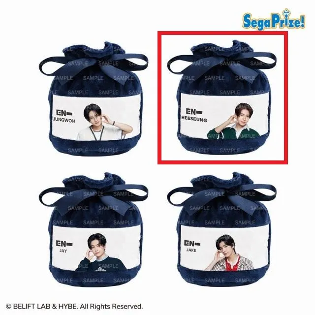 B:HEESEUNG】ENHYPEN [PtZ] 巾着バニティポーチ オンラインクレーン