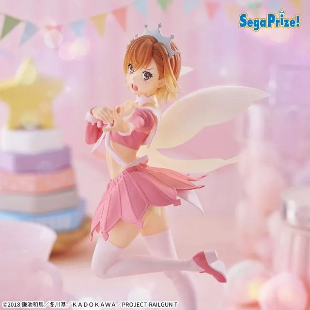 【美品未使用品】琴 花林角巻 御坂美琴】とある科学の超電磁砲T Luminasta “御坂美琴”～大精霊