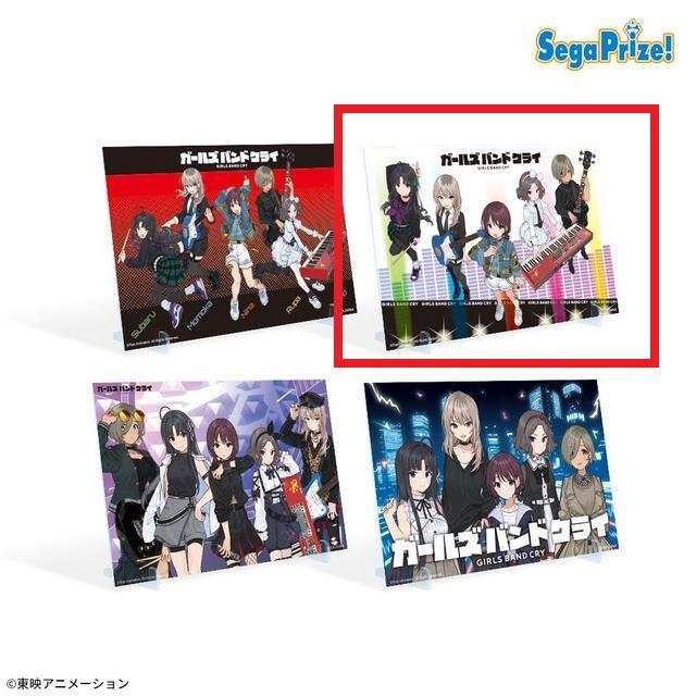 B(背景ホワイト)】ガールズバンドクライ ビジュアルボード(EX