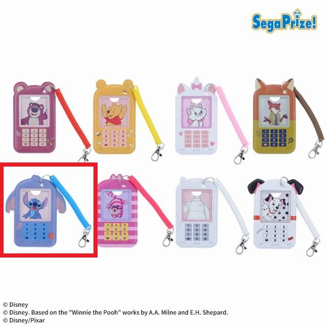 Eディズニー スティッチ】ディズニー&ピクサーキャラクター ケータイ型