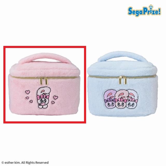 みみみ様 未使用 エスターバニー お財布ポーチ スノードーム おまとめ盛り Aピンク】エスターバニー [PtZ]ふわふわバニティポーチ オンライン