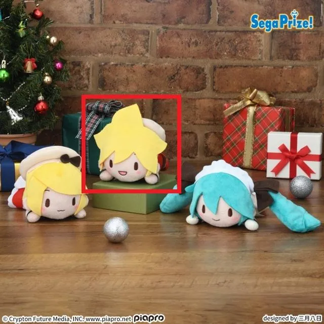 C鏡音レン】初音ミクシリーズ ふわぷち 寝そべり ぬいぐるみ“初音ミク