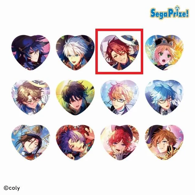 Cカイン】『魔法使いの約束』 ハート型缶バッジVol.1(EX) オンライン