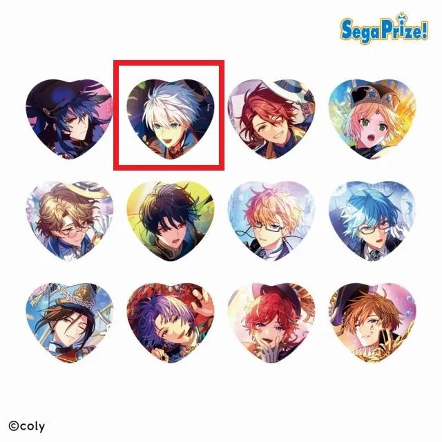 Bアーサー】『魔法使いの約束』 ハート型缶バッジVol.1(EX) オンライン