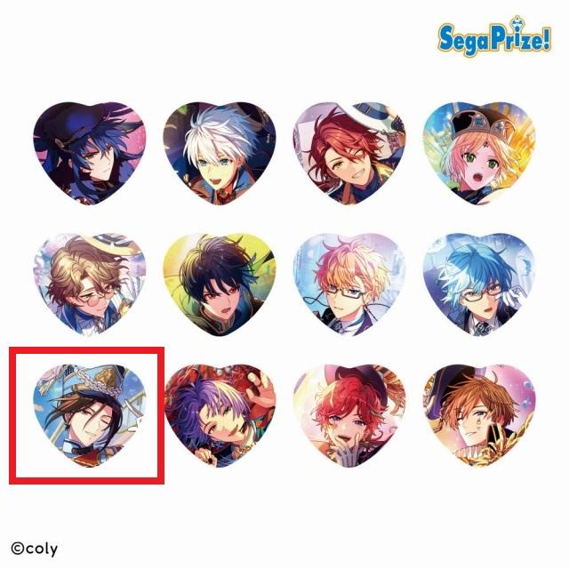 魔法使いの約束 まほやく シャイロック ハート缶バッジ 痛バセット Iシャイロック】『魔法使いの約束』 ハート型缶バッジVol.1(EX