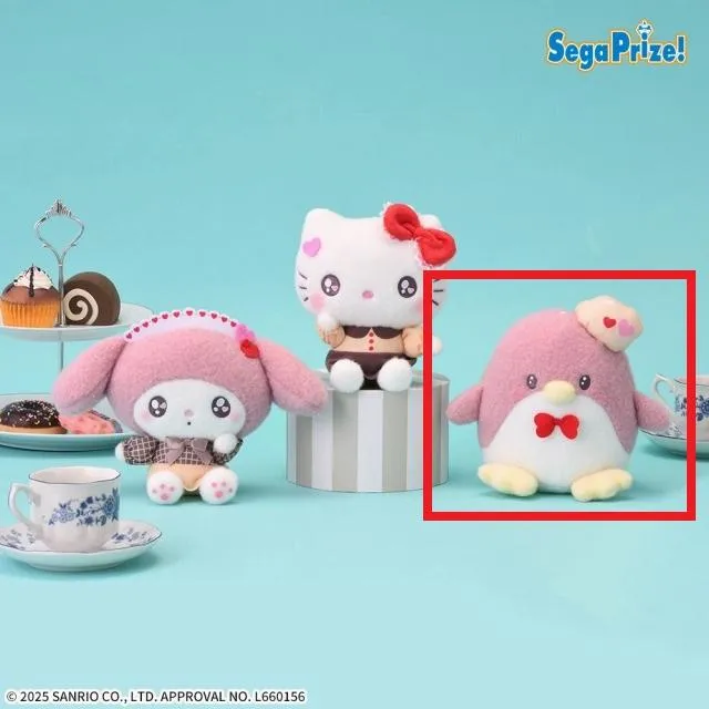 Cタキシードサム】ゆるかわ サンリオキャラクターズ ぬいぐるみ チョコ