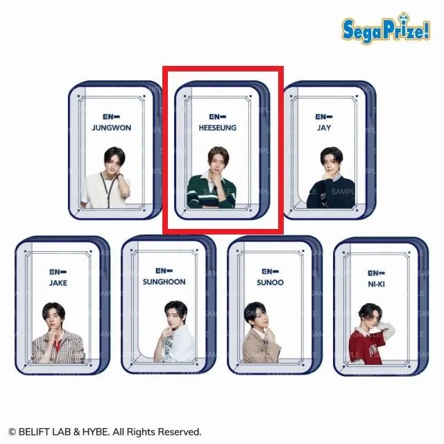 B:HEESEUNG】ENHYPEN 口紅ポーチ(EX) オンラインクレーンゲーム DMM