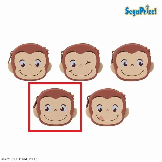Dジョージ(左向き/目線)】おさるのジョージ ぽってりシリコン