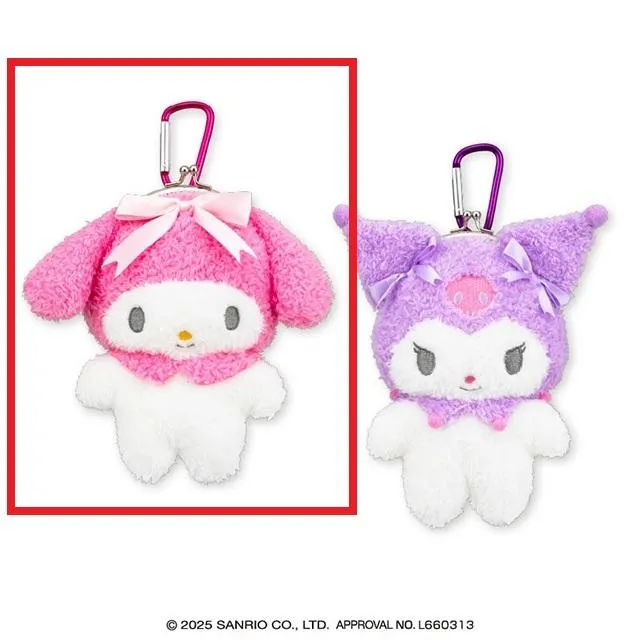 Aマイメロディ】マイメロディ・クロミ リボンがま口ポーチ オンライン