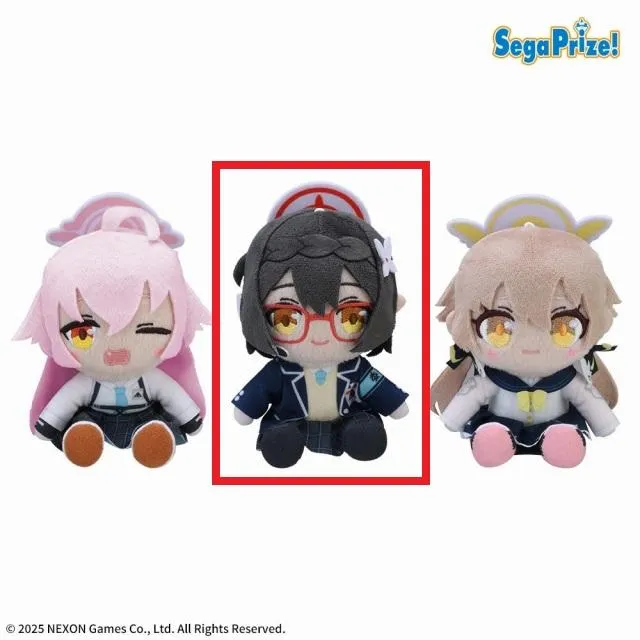 Bアヤネ】ブルーアーカイブ ミニぬいぐるみVol.2(EX) オンライン
