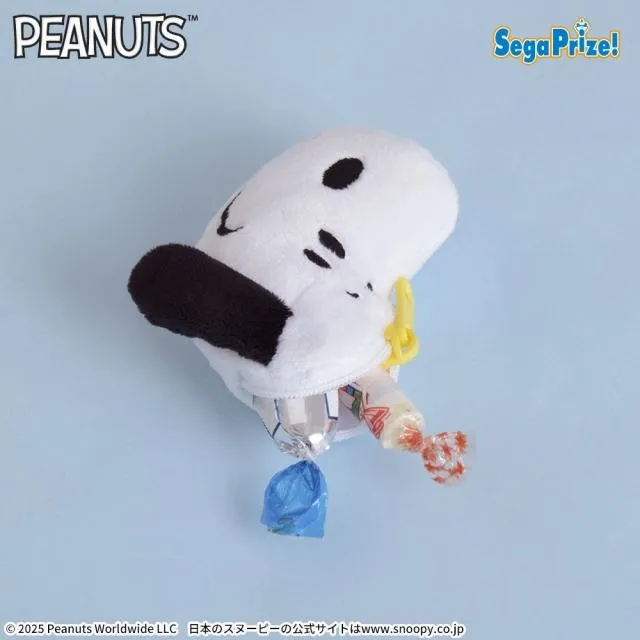 Bニヤリ】SNOOPY(TM) フェイスプチポーチ オンラインクレーンゲーム
