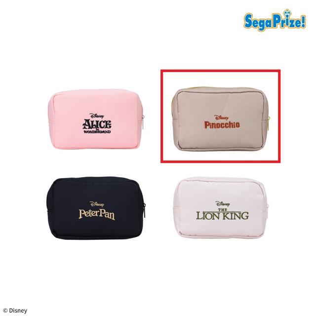 Aピノキオ】ディズニーキャラクター 刺繍ポーチ(EX) オンライン