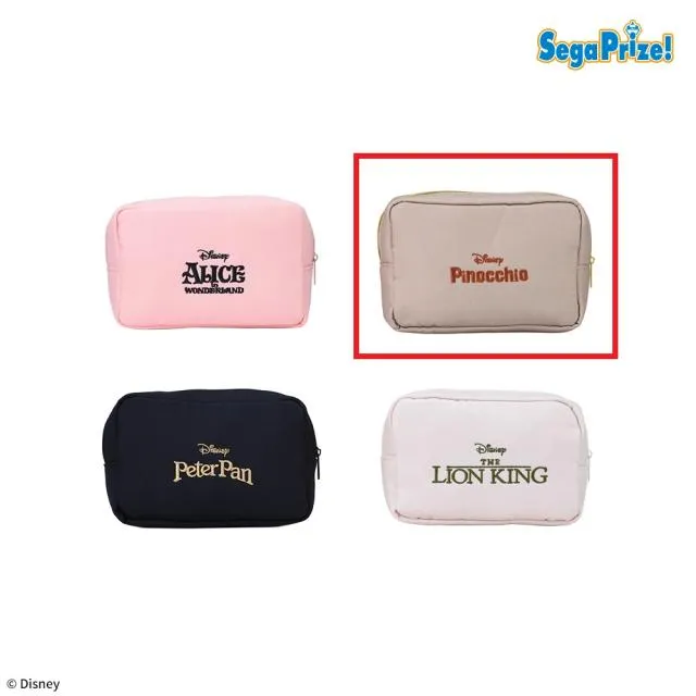 Aピノキオ】ディズニーキャラクター 刺繍ポーチ(EX) オンライン