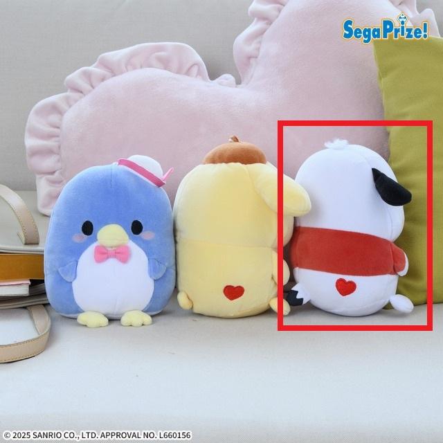 Cポチャッコ】ゆるかわ サンリオキャラクターズ ぽちゃちま ぬいぐるみ