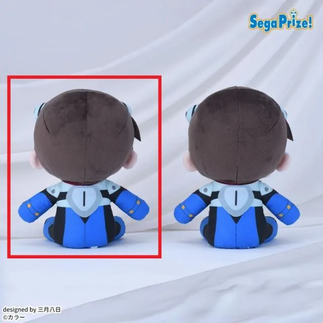 A目開き】エヴァンゲリオンシリーズ ふわぷち Mぬいぐるみ“シンジ