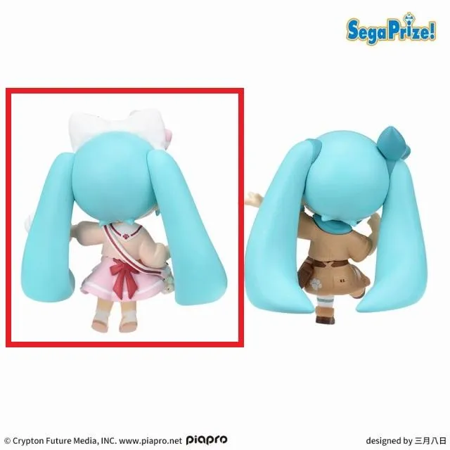 Aテーマパーク(猫耳)】初音ミクシリーズ ふわぷち ちょこのせ ミニ