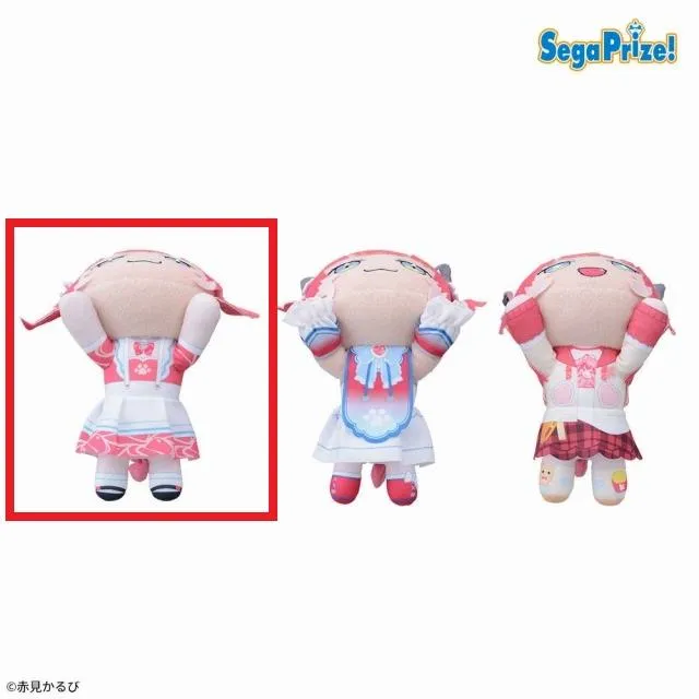 A赤見かるび(通常)】赤見かるび 寝そべり ぬいぐるみ“赤見かるび”(EX