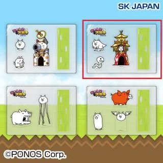 Bネコトカゲ&にょろ】にゃんこ大戦争アクリルスタンドセット1～日本編