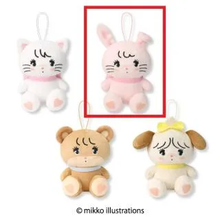 Cキャミー】mikko characters マスコットぬいぐるみ オンライン