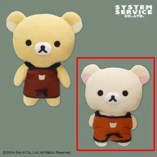 Bコリラックマ】リラックマ BASIC RILAKKUMA ふわふわぬいぐるみXL