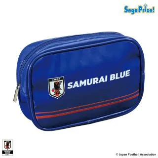 A:SAMURAI BLUE】SAMURAI BLUE [PM]スクエアポーチ サッカー日本代表