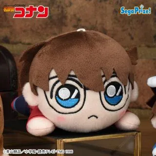 A江戸川コナン】名探偵コナン 寝そべりぬいぐるみ“コナン&怪盗キッド