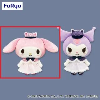 Aマイメロディ】マイメロディ・クロミ ねこねこ探偵BIGぬいぐるみ