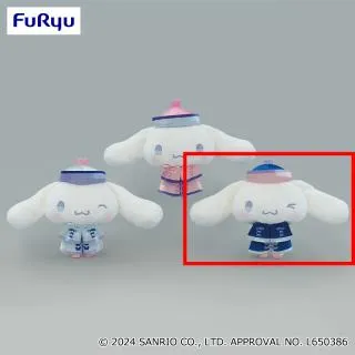 C紺色】シナモロール ロリータキョンシーぬいぐるみ オンライン