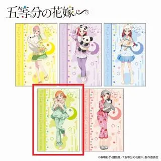 D中野四葉】五等分の花嫁 大判タオルケット リラックスタイム