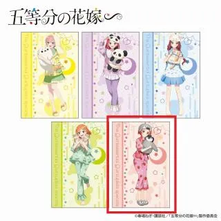 E中野五月】五等分の花嫁 大判タオルケット リラックスタイム
