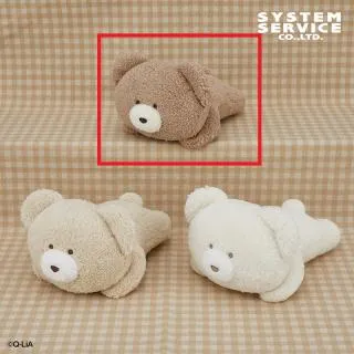Aモカ】ほっこりモコモカ うつぶせぬいぐるみBIG オンラインクレーン