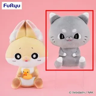 Aちくわ(耳上げ)】化けギツネのちくわ ひっかけぬいぐるみ オンライン