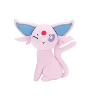 イッツデモ ポケモン ぬいぐるみ マスコット エーフィ ブラッキー セット Aエーフィ】ポケットモンスター ほぺぴた ぬいぐるみ～エーフィ