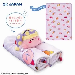 星のカービィ ぬいぐるみ付きブランケット オンラインクレーンゲーム
