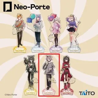 C夜絆ニウ】Neo-Porte 描き下ろしアクリルスタンド オンラインクレーン