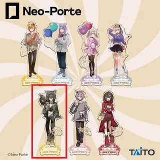 C夜絆ニウ】Neo-Porte 描き下ろしアクリルスタンド オンラインクレーン