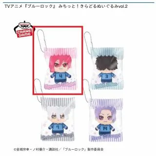 A千切豹馬】TVアニメ『ブルーロック』 みちっと!きらどるぬいぐるみvol