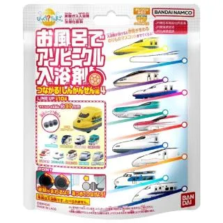 セット配送】びっくらたまご つながるしんかんせん オンラインクレーン
