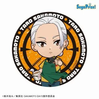 B坂本太郎(スリムver.)】SAKAMOTO DAYS 缶バッジ オンラインクレーン