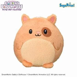 Eオレンジ】ギャビーのドールハウス マスコット“ハムスターネコちゃん