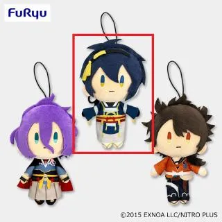 A三日月宗近】刀剣乱舞ONLINE ゴム紐付き御伴散歩ぬいぐるみ②