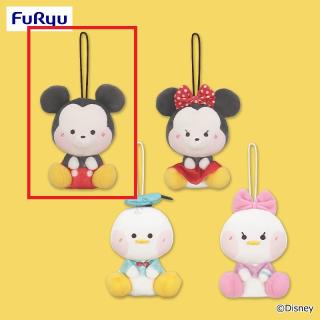 Aミッキー】ミッキー&フレンズ ぷくちーく マスコット オンライン