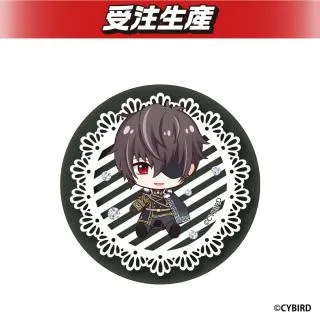 イケメン王子　イケプリ　IFC限定　76mm　缶バッジ　ギルベルト ギルベルト=フォン=オブシディアン】「イケメン王子 美女と野獣の最後