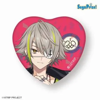 H白光琉衣】18TRIP ハート型缶バッジ～Ev3ns&L4mps～ オンライン