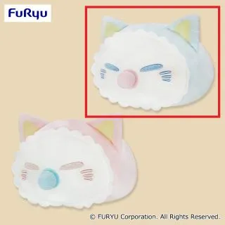 Aピンク(体)】ねむネコ ベビーBIGぬいぐるみ オンラインクレーンゲーム