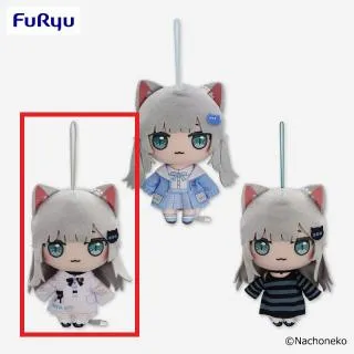 Bぎらぎら(目開け)】Nachoneko おおきなへんにゃのクッション