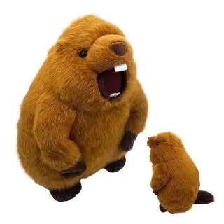 雄たけび!!マーモット音声ぬいぐるみ①-06 オンラインクレーンゲーム